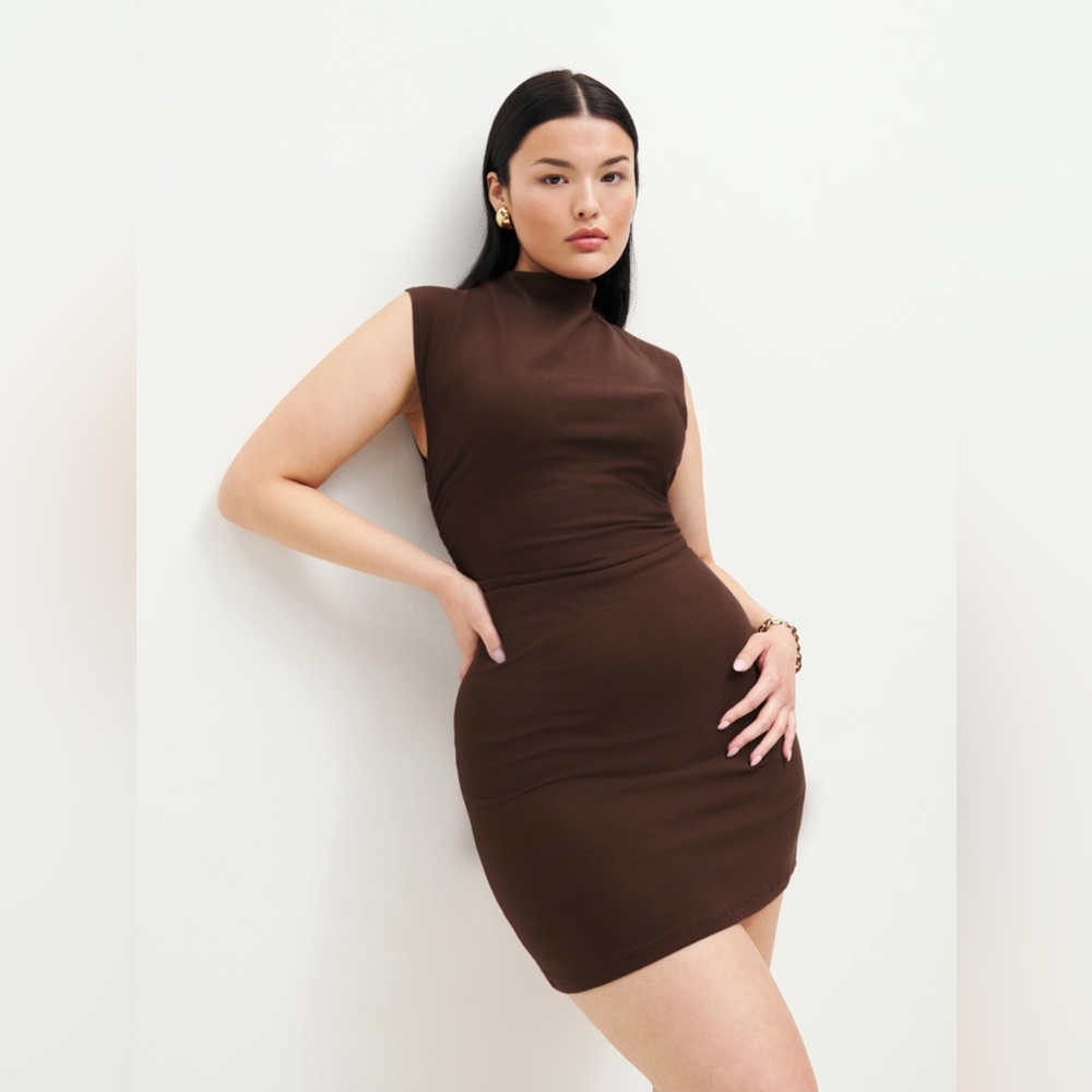 Reformation Brown Mini Dress